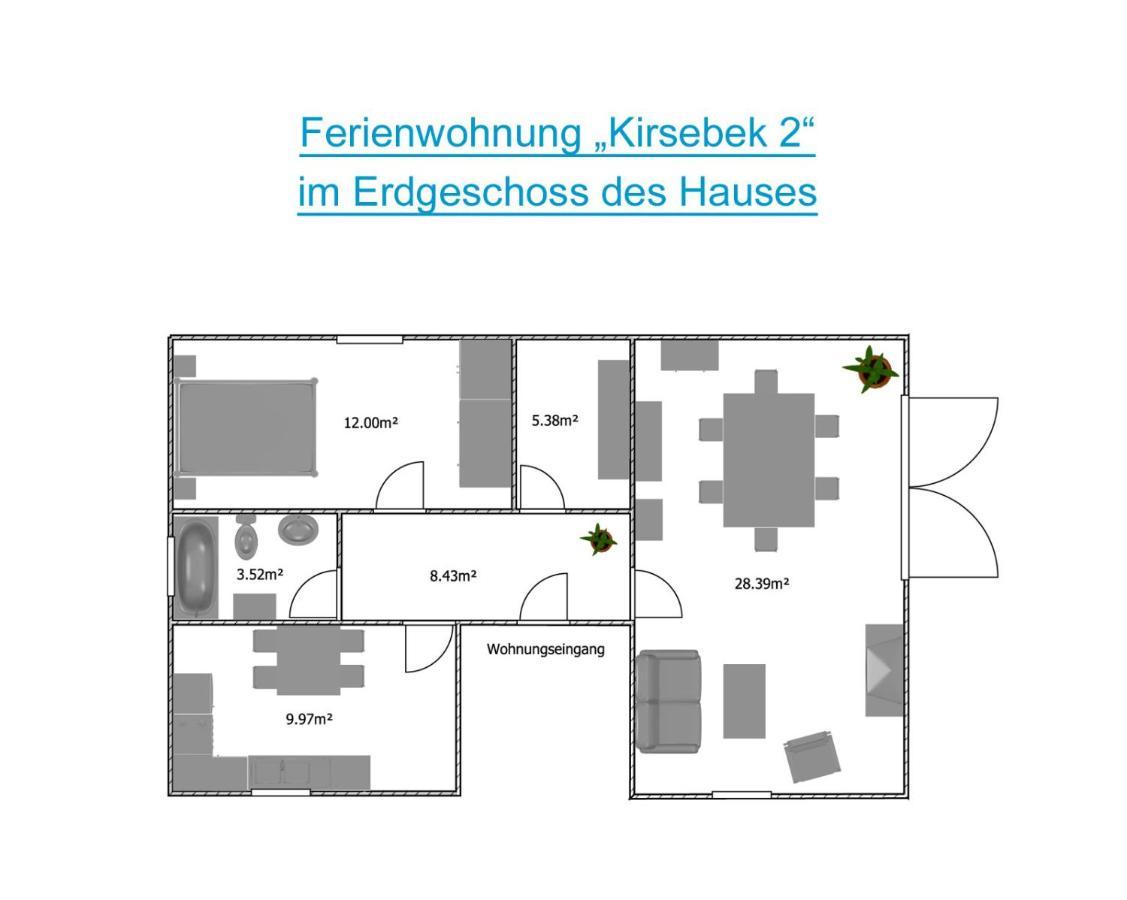 Apartments Kirsebek Kappeln Luaran gambar